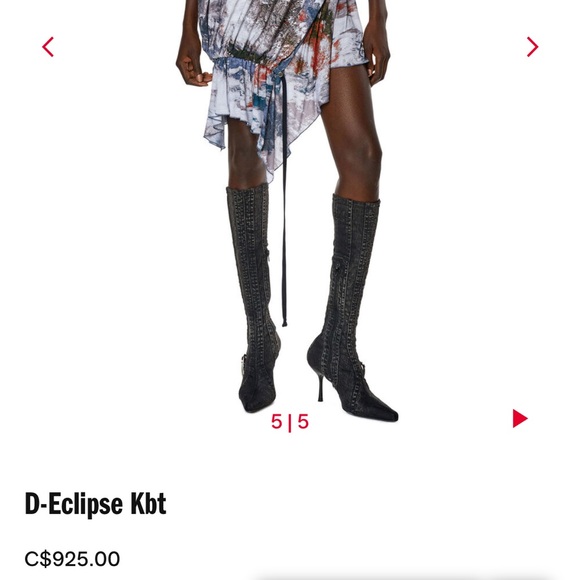 Diesel Shoes - Diesel D eclipse boots size 9